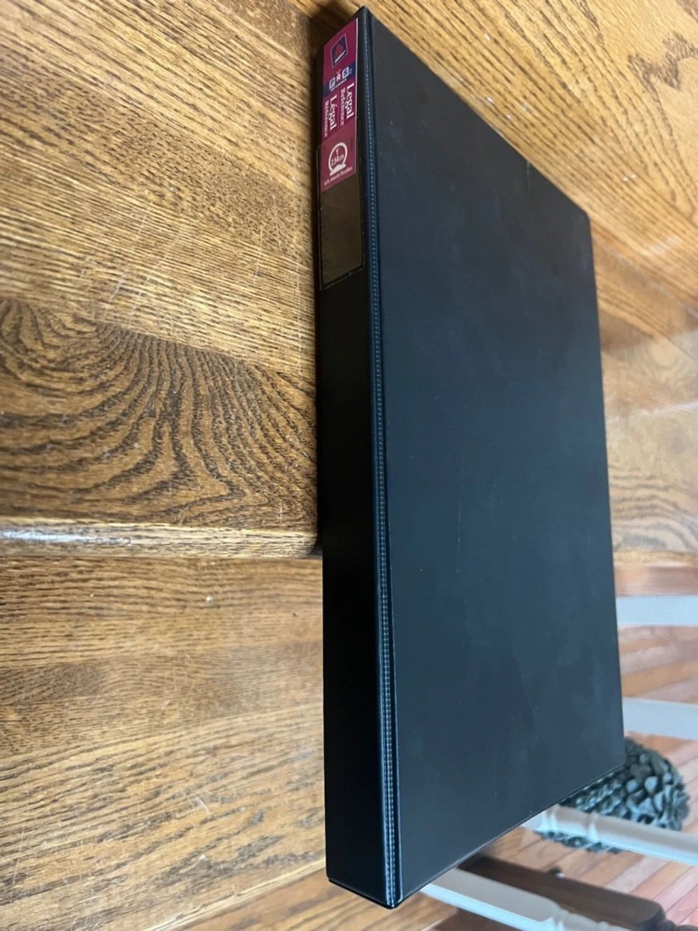 Avery 1” Legal Black Three-Ring Binder